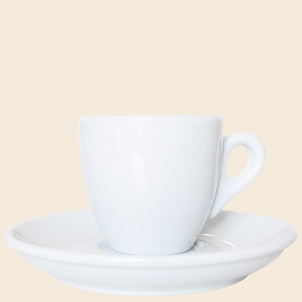 Nuova Point Palermo Espressotassen weiß 56 ml 6 Stück