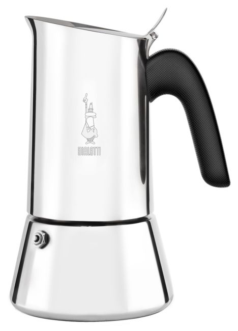 Bialetti Espressokocher Venus Herdkanne aus Edelstahl in 2,4,6 & 10 Tassen erhältlich