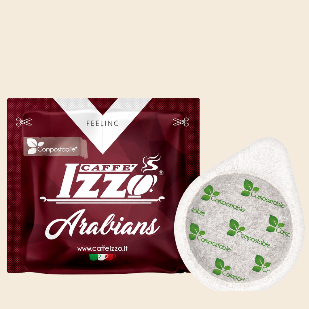 Izzo ESE Kaffeepads Arabians 150 Stück 70% Arabica, 30 % Robusta