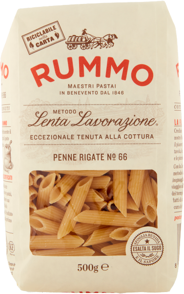 Pasta Rummo Penne Rigate Nr. 66- italienische Nudeln 500g