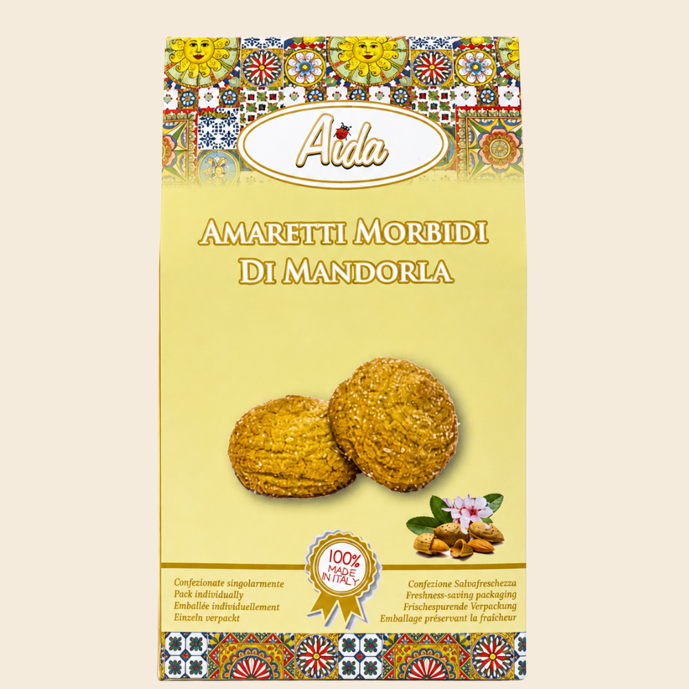 Aida Amaretti Morbidi di Mandorla 200g – sizilianisches weiches Mandelgebäck