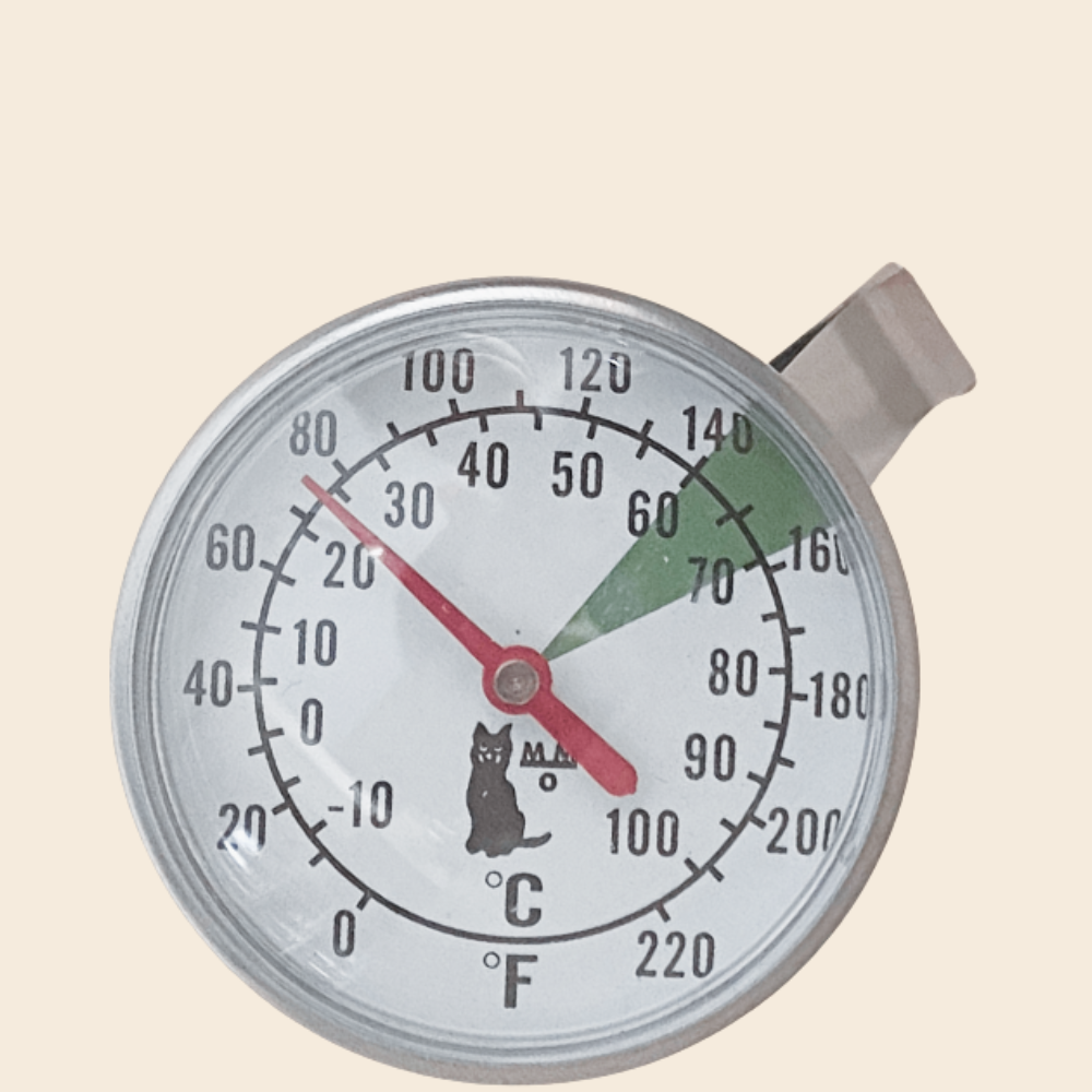 Motta Thermometer Edelstahl für Milchkännchen
