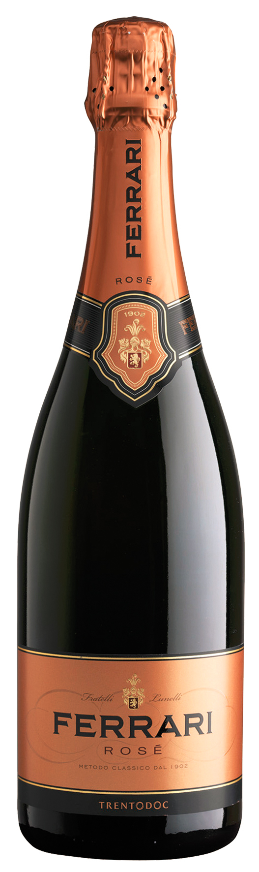 Ferrari Rosé Trentodoc in GP Alk. 12,5% Vol.