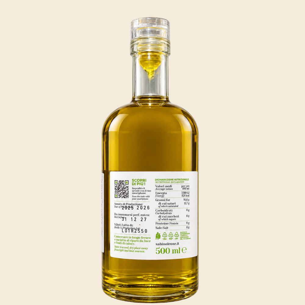 Sabino Leone Olio Extra Vergine di Oliva Première 500ml