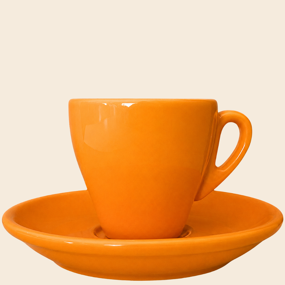 Nuova Point Milano Espressotassen Orange 65 ml 6er Set