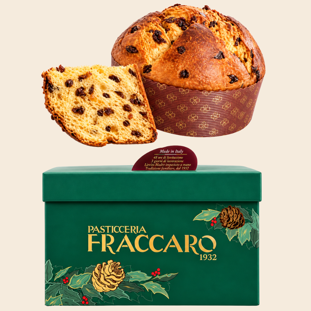 Fraccaro Panettone mit Schokoladenstückchen 750g in der Geschenkbox
