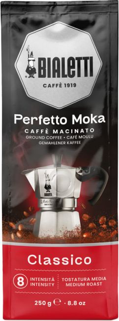 Bialetti Perfetto Moka gemahlen CLASSICO - klassisch 250g