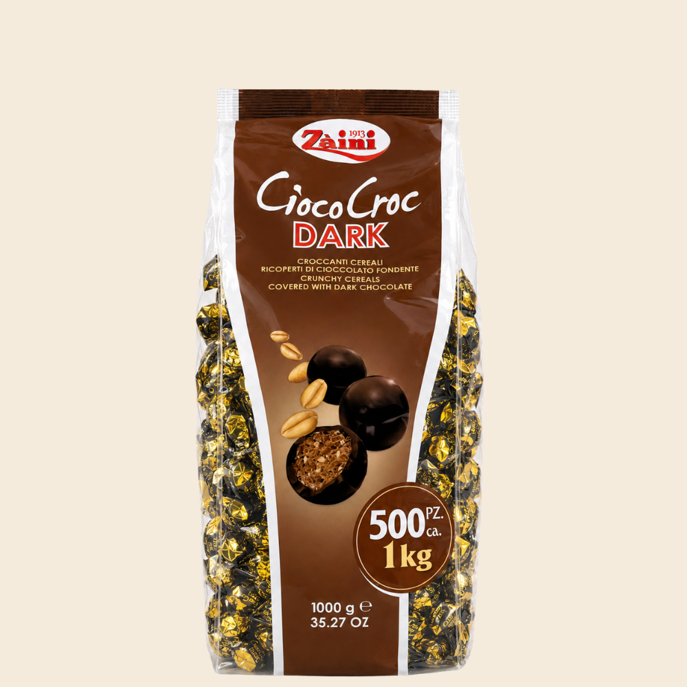 Zaini Ciococroc, knusprige Cerealien umhüllt mit Zartbitterschokolade 1000g