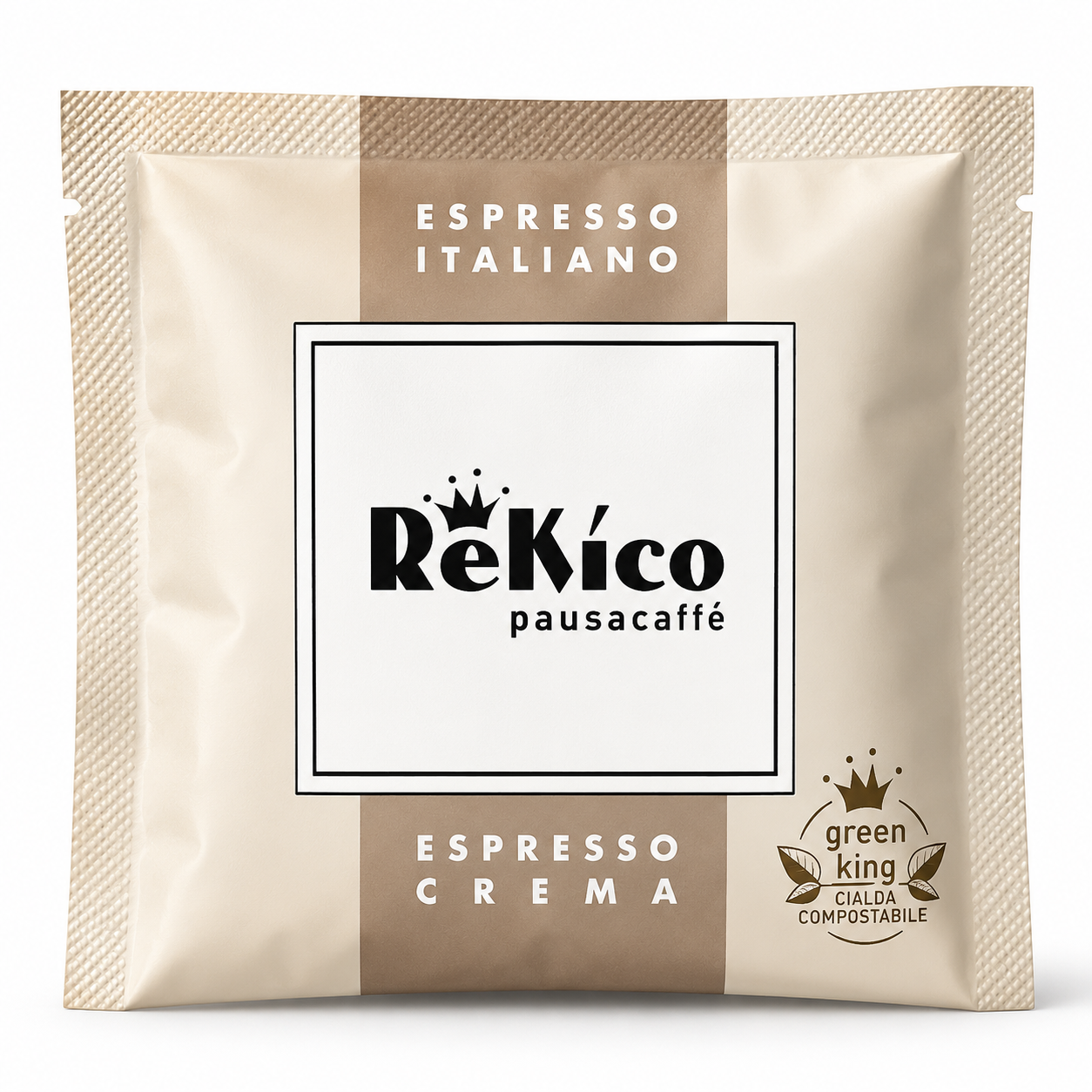 Rekico ESE Kaffeepads ESPRESSO CREMA 100 Pads 700g