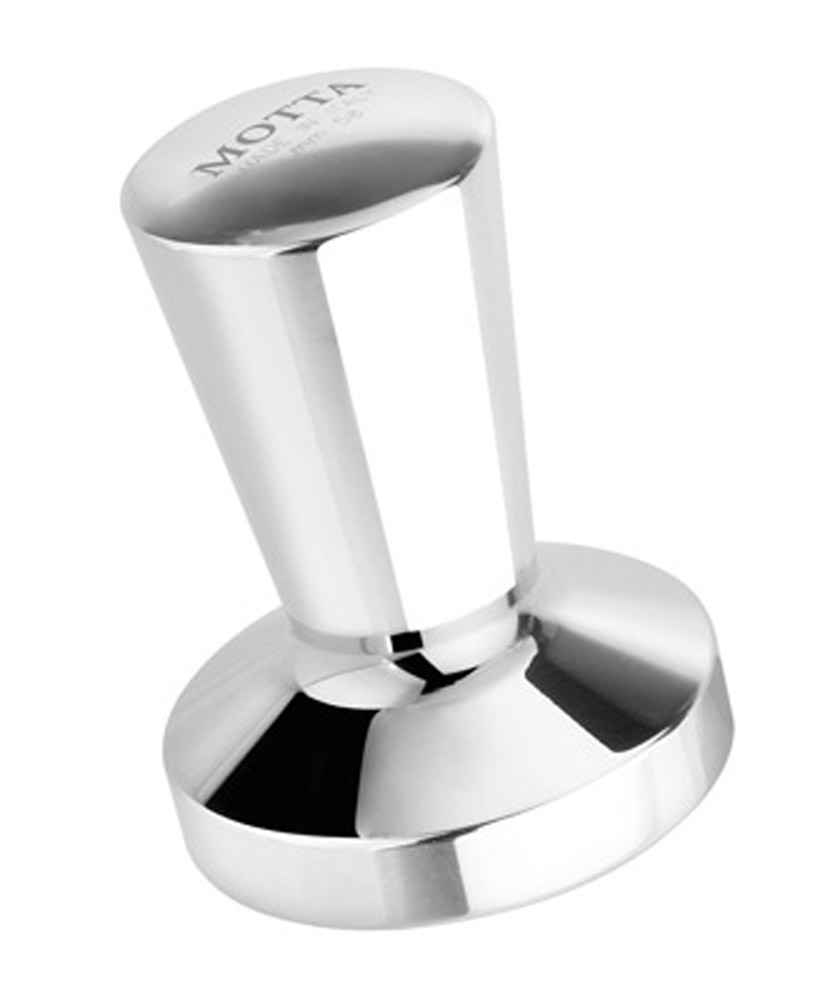 Motta Tamper Aluminium poliert plan 53 & 57 mm