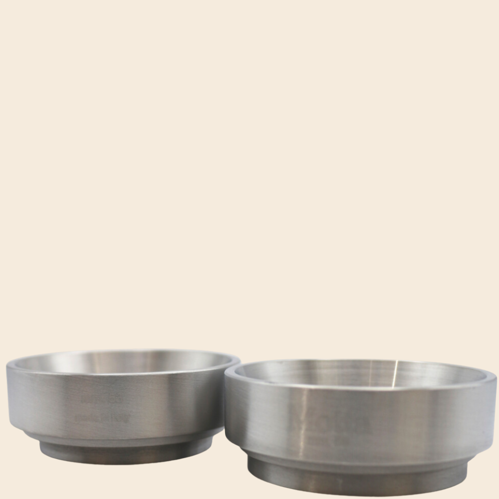 Motta Dosier Trichter Funnel aus Aluminium 53 mm & 58 mm stapelbar