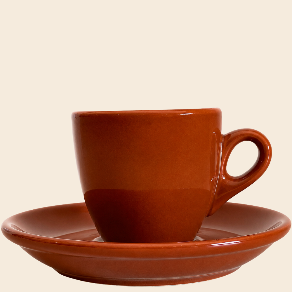 Nuova Point Palermo Espressotassen Braun 56 ml 6er Set
