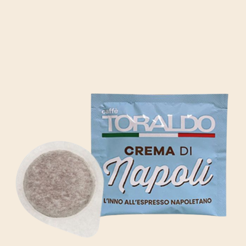 Caffè Toraldo Crema di Napoli E.S.E. Pads 44 mm, 50 St. je 7,2g