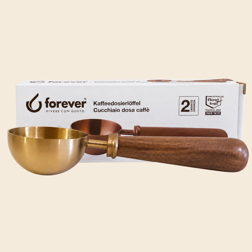Forever Kaffeedosierlöffel 10g in Rosegold – Präzision trifft Stil