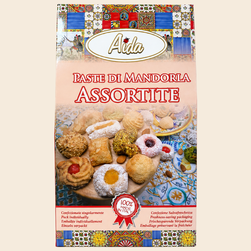 Aida Pasta di Mandorla Assortita 200g – Sizilianisches Mandelgebäck gemischt
