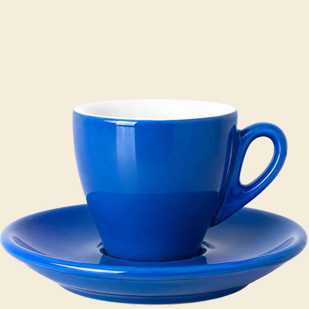 Nuova Point Milano Espressotassen Blau 65 ml 6er Set