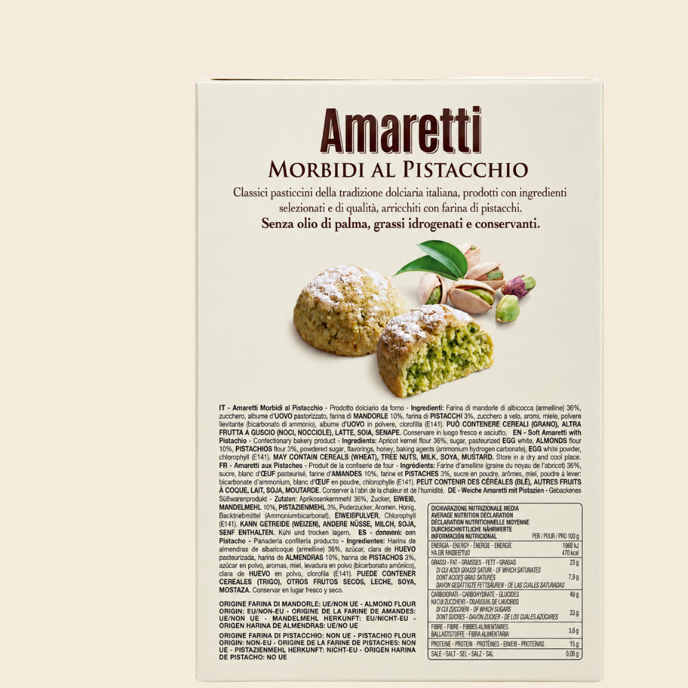 Falcone Amaretti morbidi al Pistacchio 170g