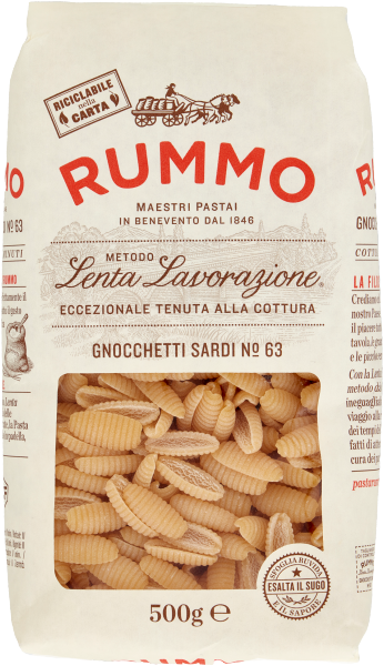 Pasta Rummo Gnocchetti Sardi Nr. 63 - italienische Nudeln 500g