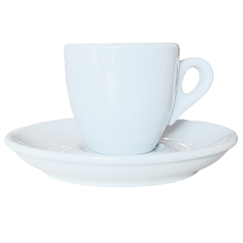 Nuova Point dickwandige Espressotasse PALERMO weiß 56 ml