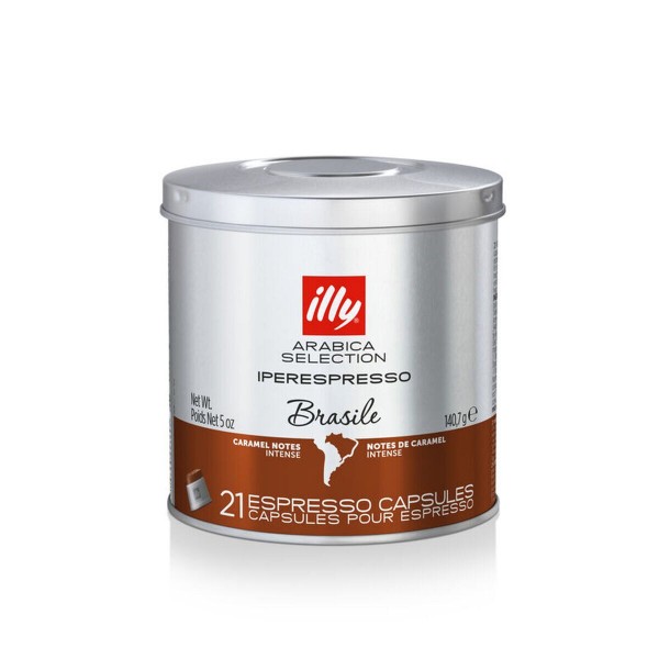 illy Iperespresso Kaffeekapseln Selection Brasilien 21 Stück