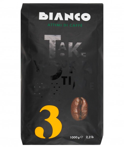 Bianco N° 3 - ganze Bohnen - 50 % Arabica 50 % Robusta