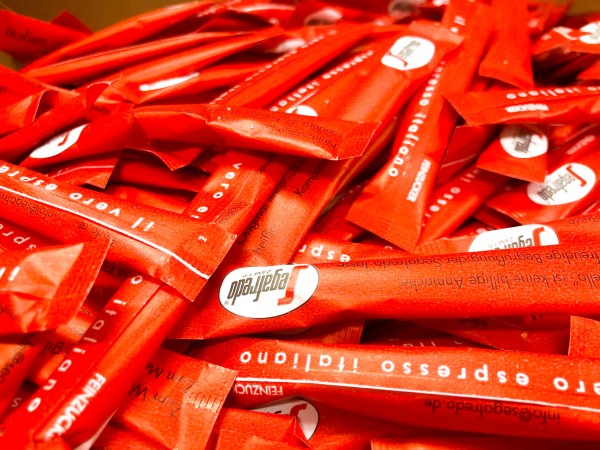 Segafredo Zuckersticks, Zucker 1000 St. je 4 g
