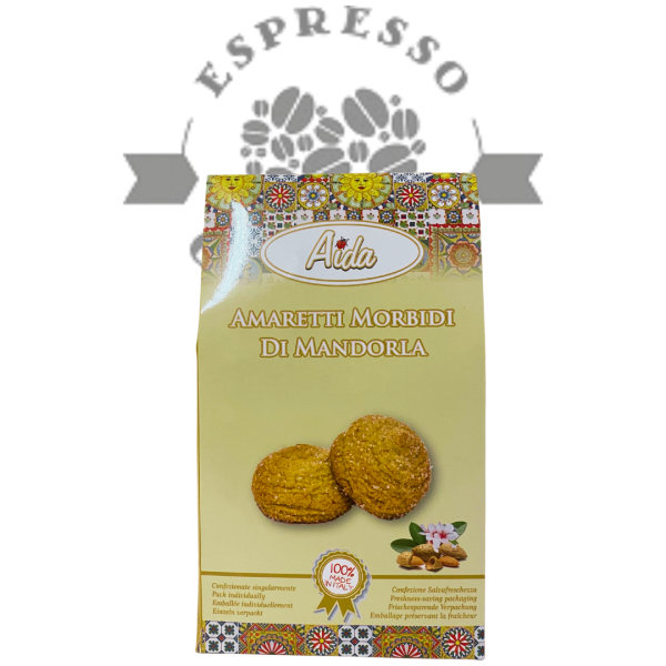 Aida Amaretti Morbidi di Mandorla 200g – Weiche sizilianische Mandelkekse