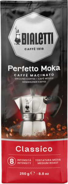 Bialetti Perfetto Moka gemahlen CLASSICO - klassisch 250g