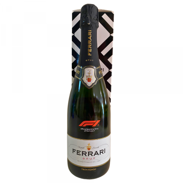 Ferrari F1 Brut Trentodoc in GP 100% Chardonnay Alk. 12,5% Vol.