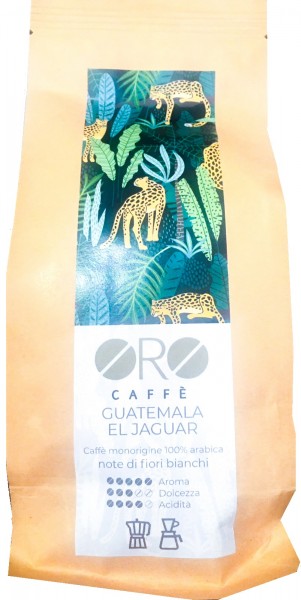 ORO Caffè geröstete Kaffeebohnen Single Origin - Guatemala EL Jaguar