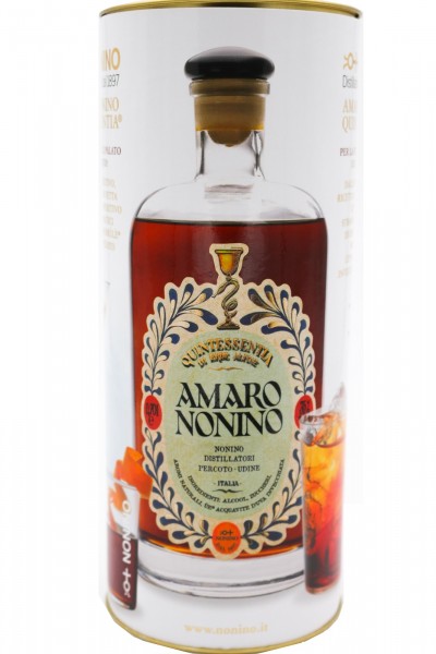Amaro Nonino Quintessentia® im Zylinder Alk. 35 %Vol