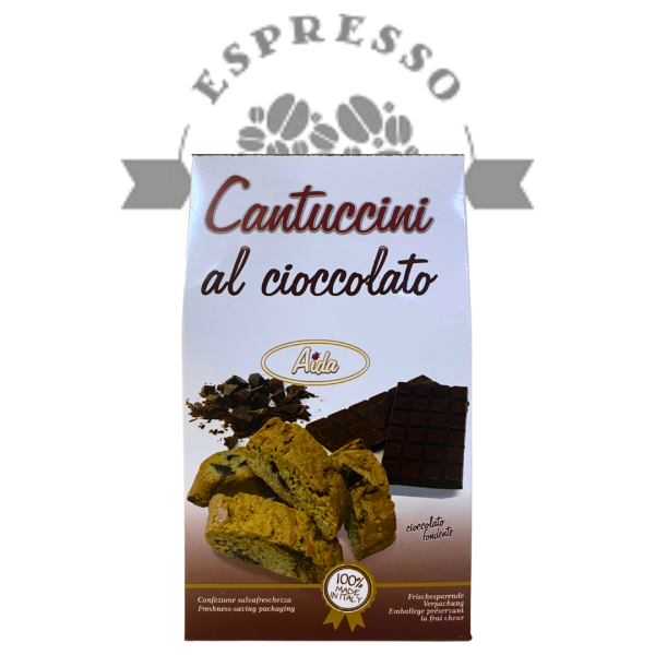Aida Cantuccini al Cioccolato Fondente 200g – Knusprige Verführung mit dunkler Schokolade