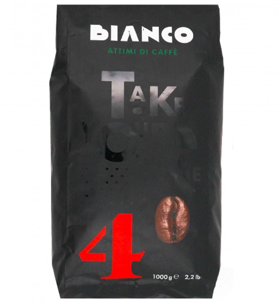 Bianco N° 4 - ganze Bohnen - 30 % Arabica 70 % Robusta