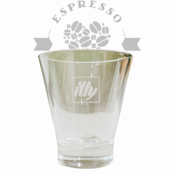 illy original Logo Marocchino und Espressoglas 6 Stück - 60ml