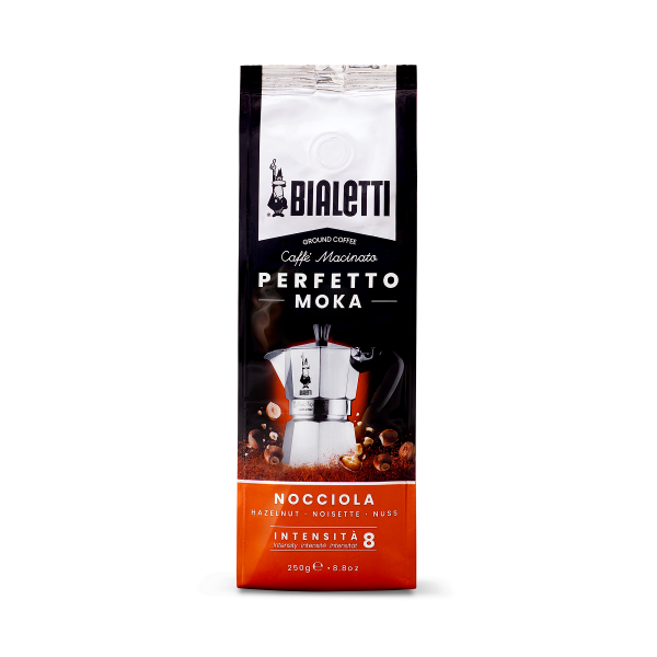 Bialetti Perfetto Moka gemahlen NOCCIOLA - Haselnuss 250g