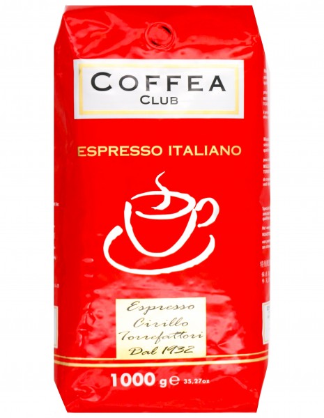 Coffea Rosso Perfetto ganze Bohnen