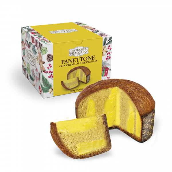 Fraccaro Panettone con crema Limoncello Astuccio