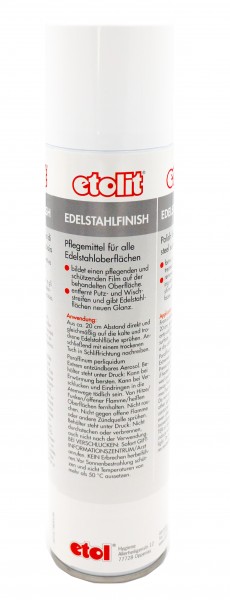 Etolit Edelstahlfinish in praktischer Sprühdose 400ml