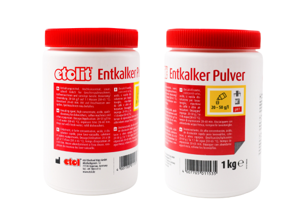 Etolit Entkalker Pulver Dose