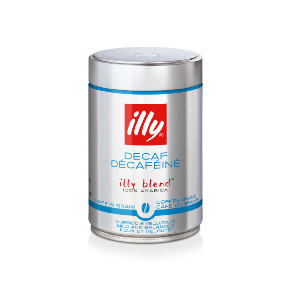 illy Blend DECAF, Bohnen ohne Koffein, koffeinfrei, entkoffeiniert MHD 02/2024