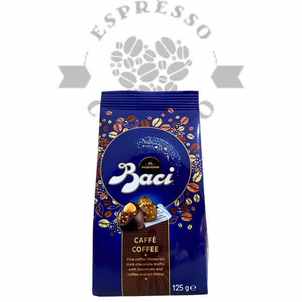 Baci® Perugina® Praline Tüte mit Kaffee und Haselnuss Stückchen 125g