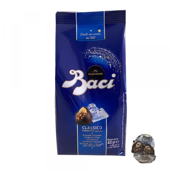 Baci® Perugina® Praline original Dark Tüte 32 Pralinen 400g