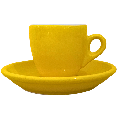 Nuova Point dickwandige Espressotasse PALERMO gelb 56 ml