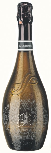 Sacchetto Mille Bolle Spumante Millesimato Extra Dry Alk. 11 % Vol.