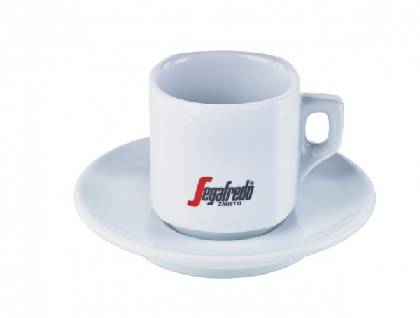 Segafredo Logo Espressotasse mit Untersasse