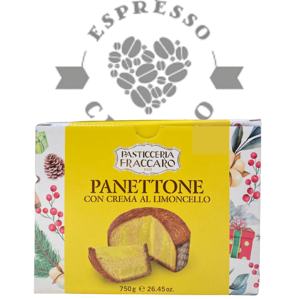 Fraccaro Panettone gefüllt mit einer erfrischenden Zitronencreme 750g
