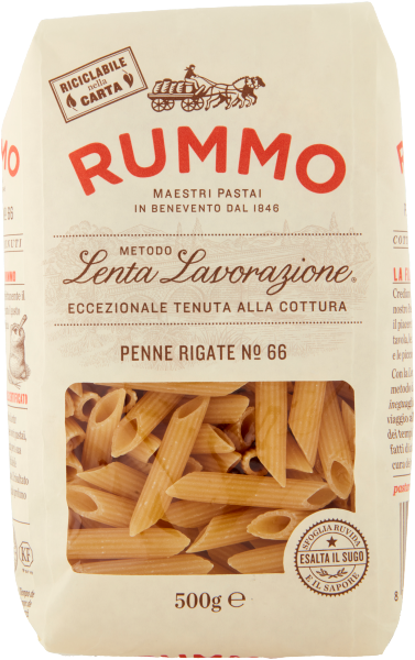 Pasta Rummo Penne Rigate Nr. 66- italienische Nudeln 500g