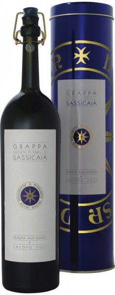 Jacopo Poli Grappa Sassicaia Alk. 40% Vol.