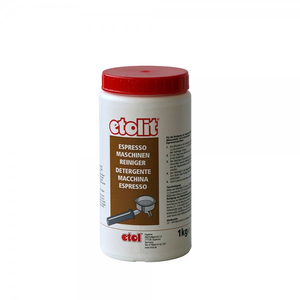 Etolit Gruppenreiniger Kaffee Entfetter Pulver Dose