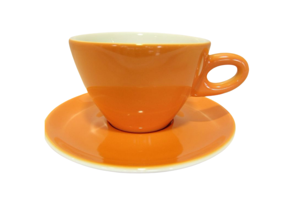 Walküre Lattetasse orange 6 Tassen je 280 ml